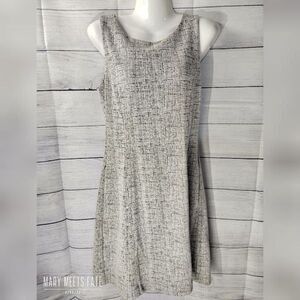 Paraphrase Sleeveless Dress Black & White Size 4 A-Line Sheath